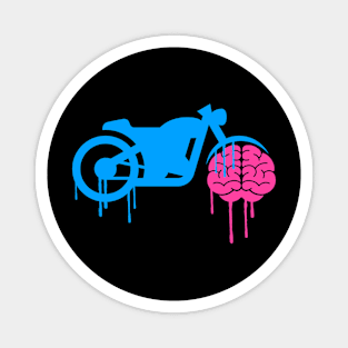 Brain Bike Magnet